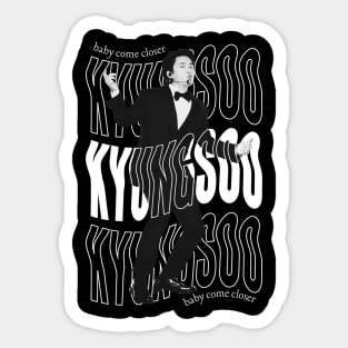 Kyungsoo Baby Come Closer Sticker